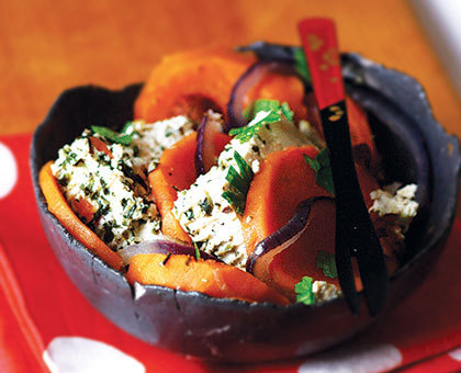 Mijoté de patate douce aux oignons rouges et tofu vert ￼￼￼￼￼￼￼￼￼￼￼￼￼￼￼￼￼￼￼￼￼￼￼￼￼￼￼￼￼￼￼￼￼￼￼￼