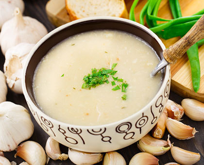 Soupe à l'ail