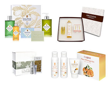 Coups de cœur shopping : Coffrets cadeaux de cosmétiques bio, naturels et slow