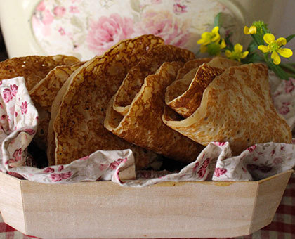 Les crêpes légères d'Elodie Martins