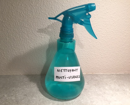 Fabriquer un nettoyant multi-usages naturel