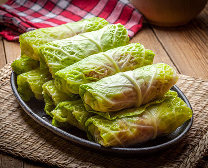 Feuilles de chou farcies