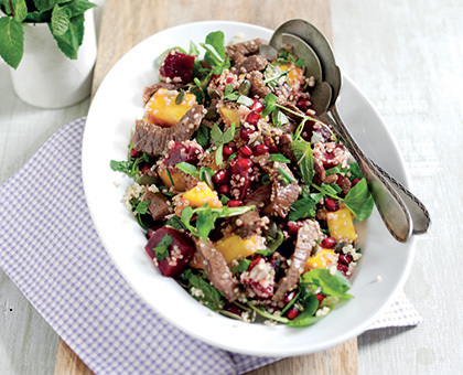 Salade santé à l’agneau gallois