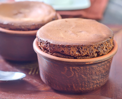Soufflés à la pâte à tartiner