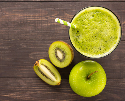 Smoothie pomme kiwi