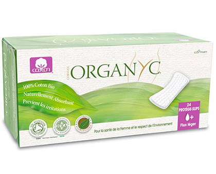 Rappel produit : Protège-slips bio Organyc
