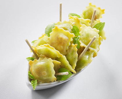 Ravioles frites pour l'apéritif