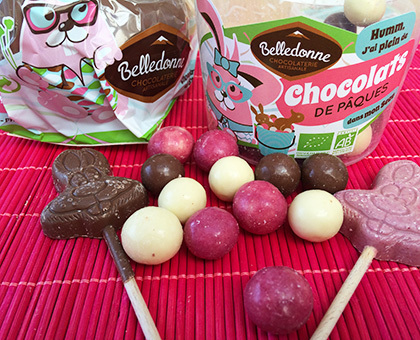 Chocolats de Pâques : Coup de cœur pour la gamme artisanale,  bio et made in France Belledonne