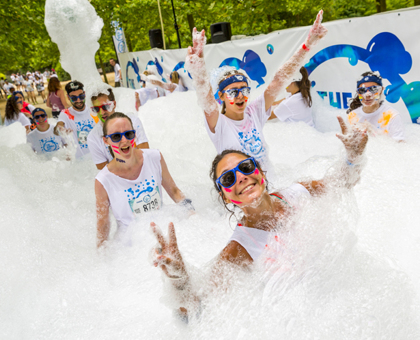 Ça mousse avec la course The Bubble Day !