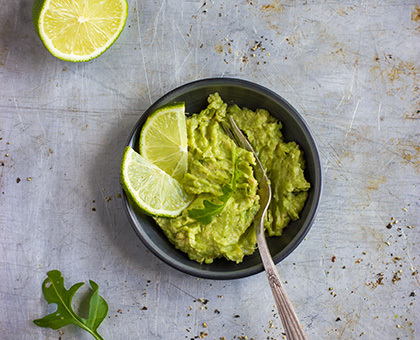 Guacamole au citron vert