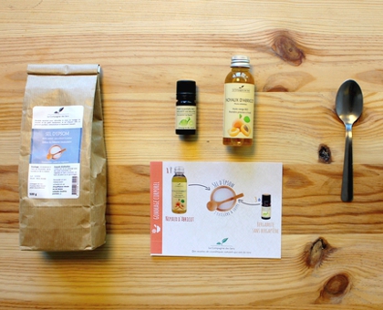 DIY gommage corporel