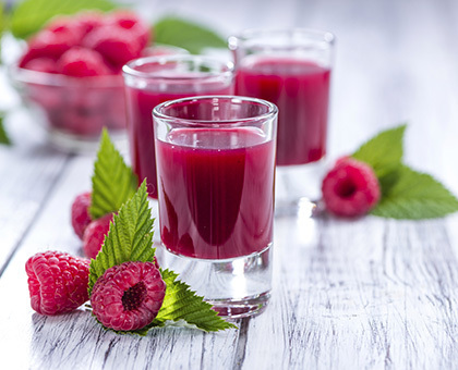 Smoothie framboise et céleri-rave