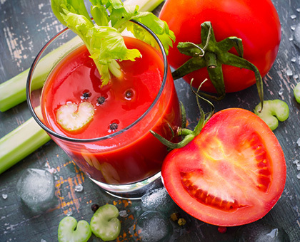 Jus tomate et céleri