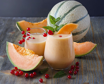 Milkshake au melon