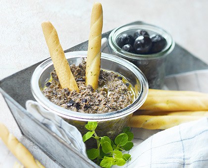 Tapenade d’olives noires au Chavroux