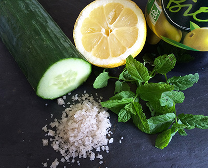 Peeling spécial été menthe & concombre