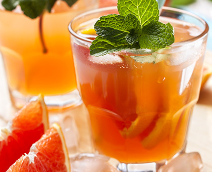 Cocktail Thé Vert aux Agrumes