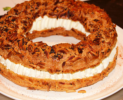 Paris-Brest salé