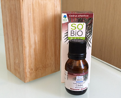 DIY : Lotion capillaire pour homme à l'huile essentielle de cèdre