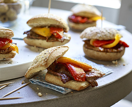 Montaditos à l’agneau