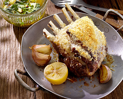 Marinade à l'huile d'olive pour viande d'agneau