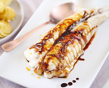 Queue de lotte laquée au miel, à l’orange et à la Chicorée