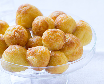 Gougères au reblochon