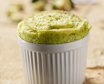 Gratin aux courgettes et aux quenelles