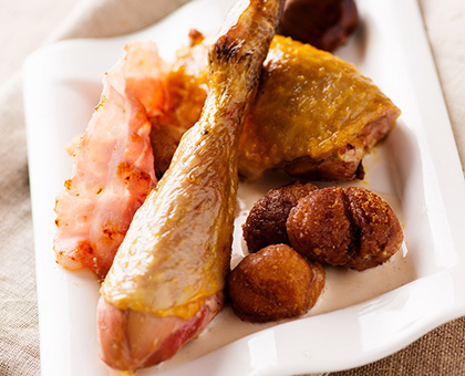 Pintade aux marrons