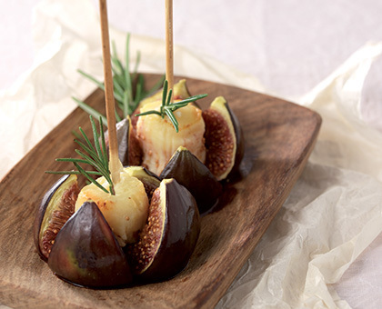 Figues farcies au chèvre