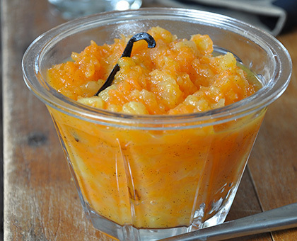 Compote potiron-pomme