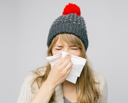 5 astuces pour éviter de s'enrhumer en hiver