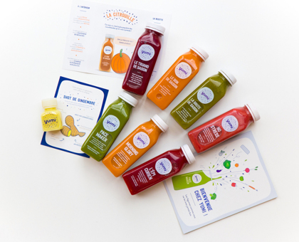 Zoom sur Yumi : les jus de légumes bio pour faire le plein de vitamines !