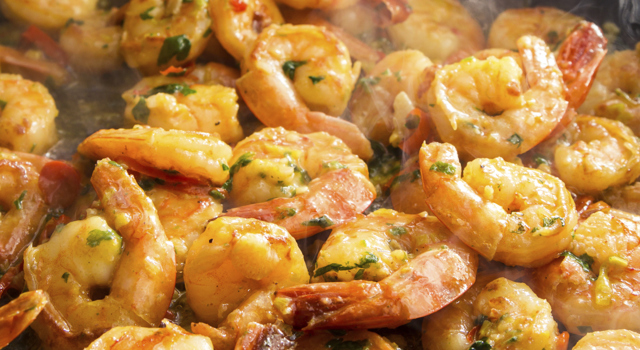 Crevettes épicées