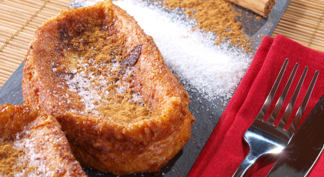 Pain perdu à la cannelle