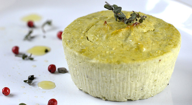 Petits flans de brocoli