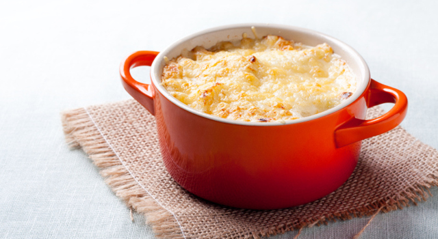 Mini gratins aux oignons