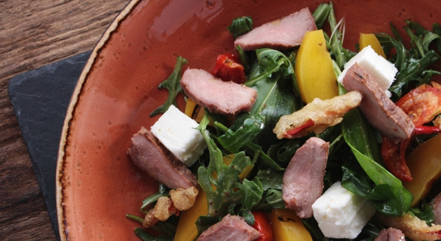 Salade de gésiers confits