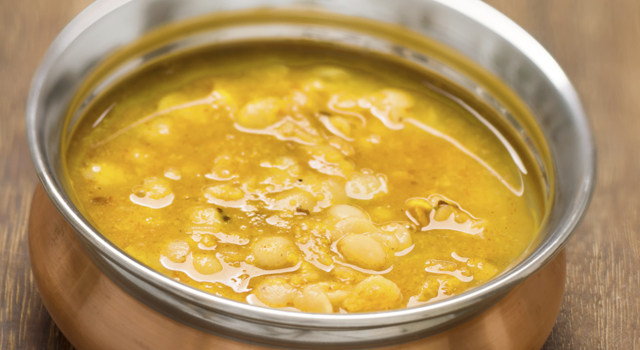 Lentilles au curry