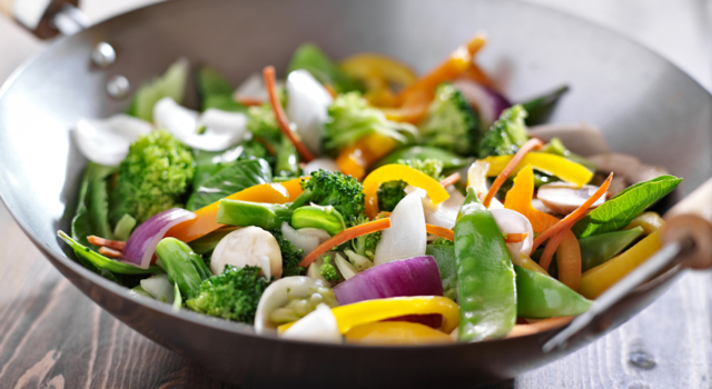 Sauté de printemps aux légumes primeurs
