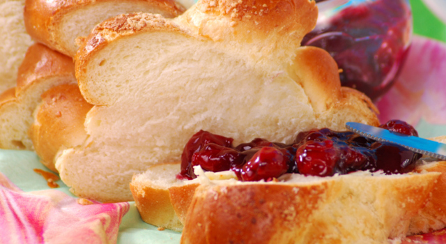 Brioché aux cerises