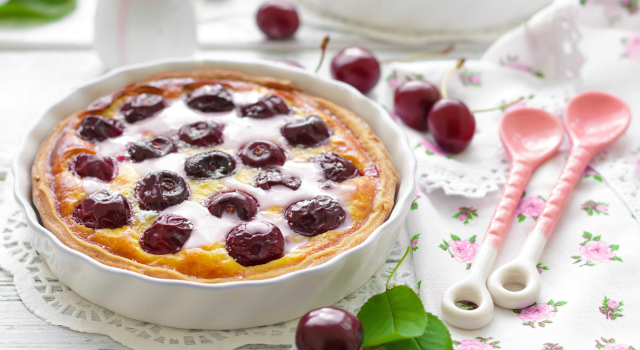 La tarte aux cerises