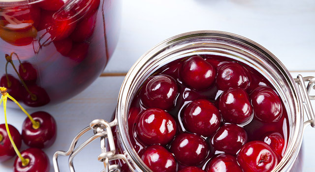 Cerises à la vigneronne