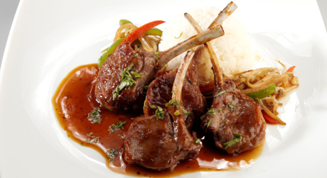 Côtelettes d'agneau à la chinoise