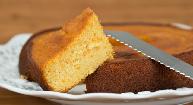 Moelleux à l'orange et au caramel