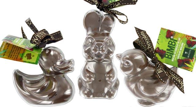 Spécial Pâques : les cloches craquent pour les moulages Bimbi® Bio de Bovetti !