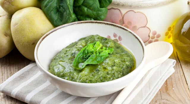 Purée d’épinards