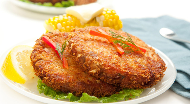 Croquettes de saumon