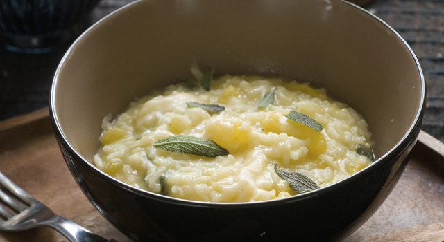 Risotto aux quatre fromages