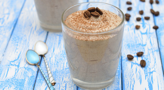 Mousse légère au café